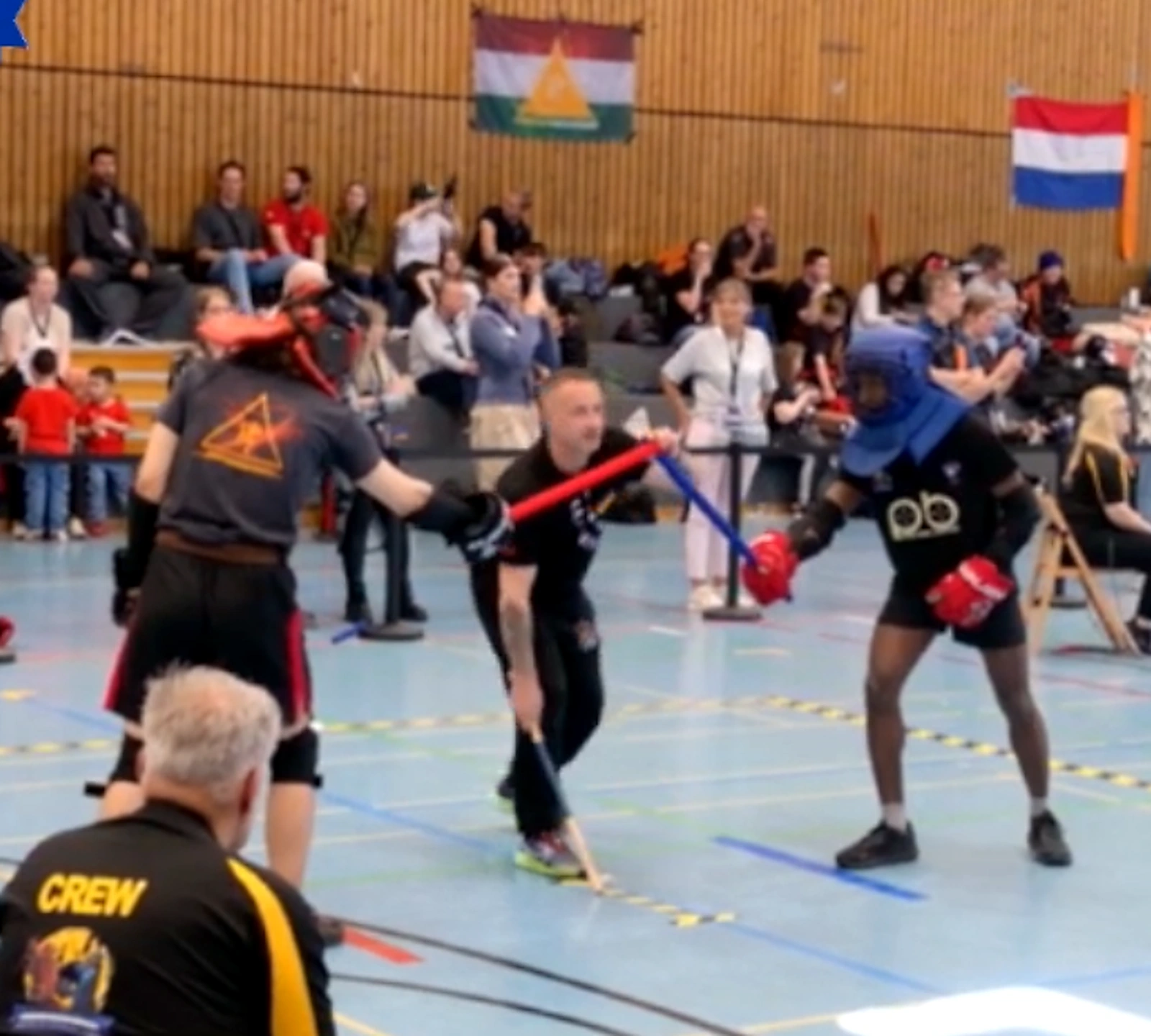 Stick fighting competition